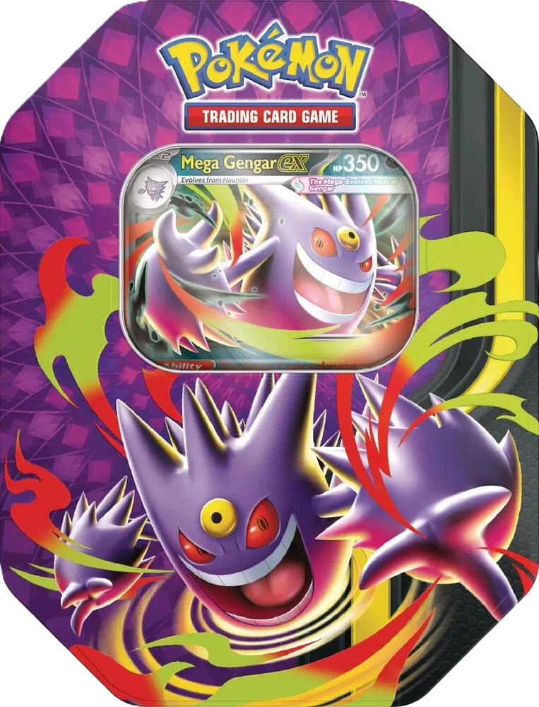 Mega Moonlit Tin | Mega Gengar ex
